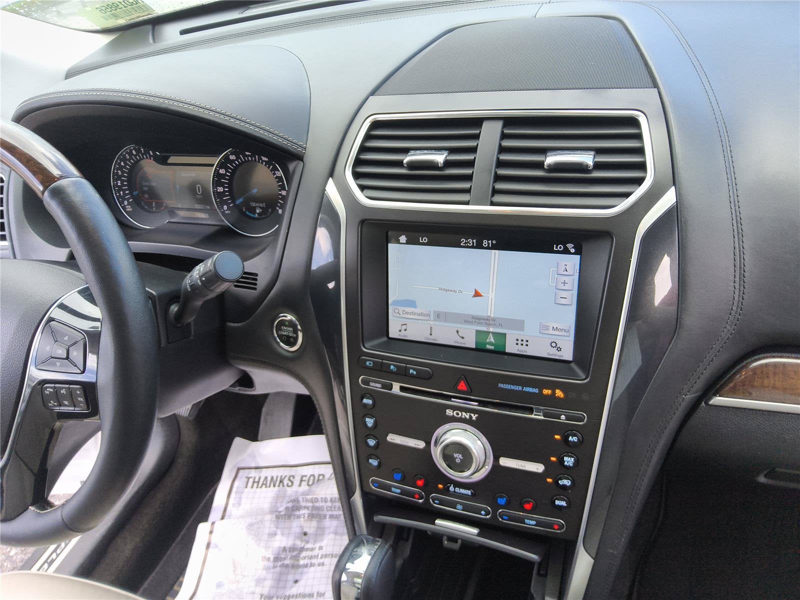 2017 Ford Explorer Platinum