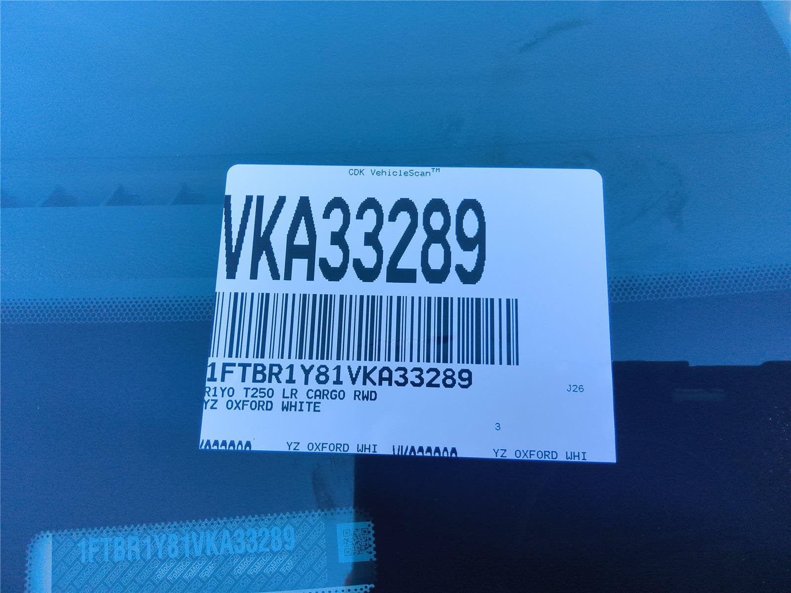2027 Ford Transit Cargo Van Base