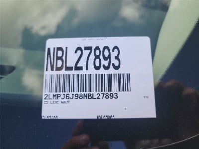 2022 Lincoln Nautilus Standard