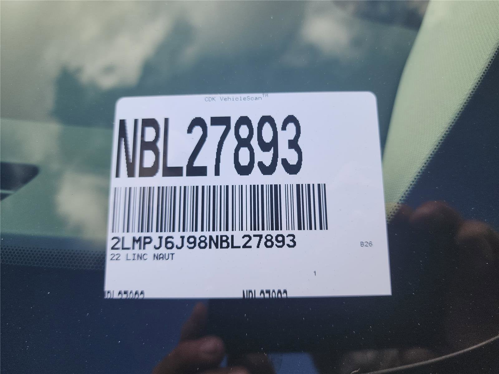 2022 Lincoln Nautilus Standard