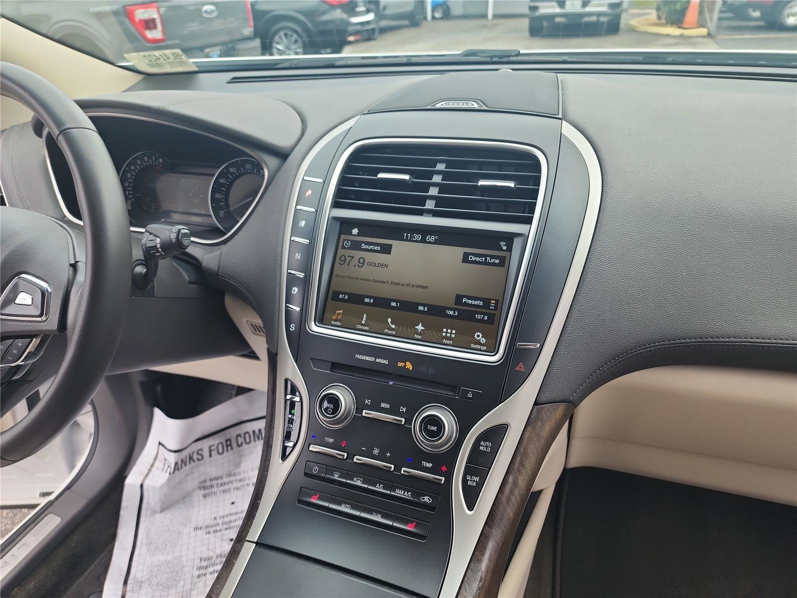 2017 Lincoln MKX Select