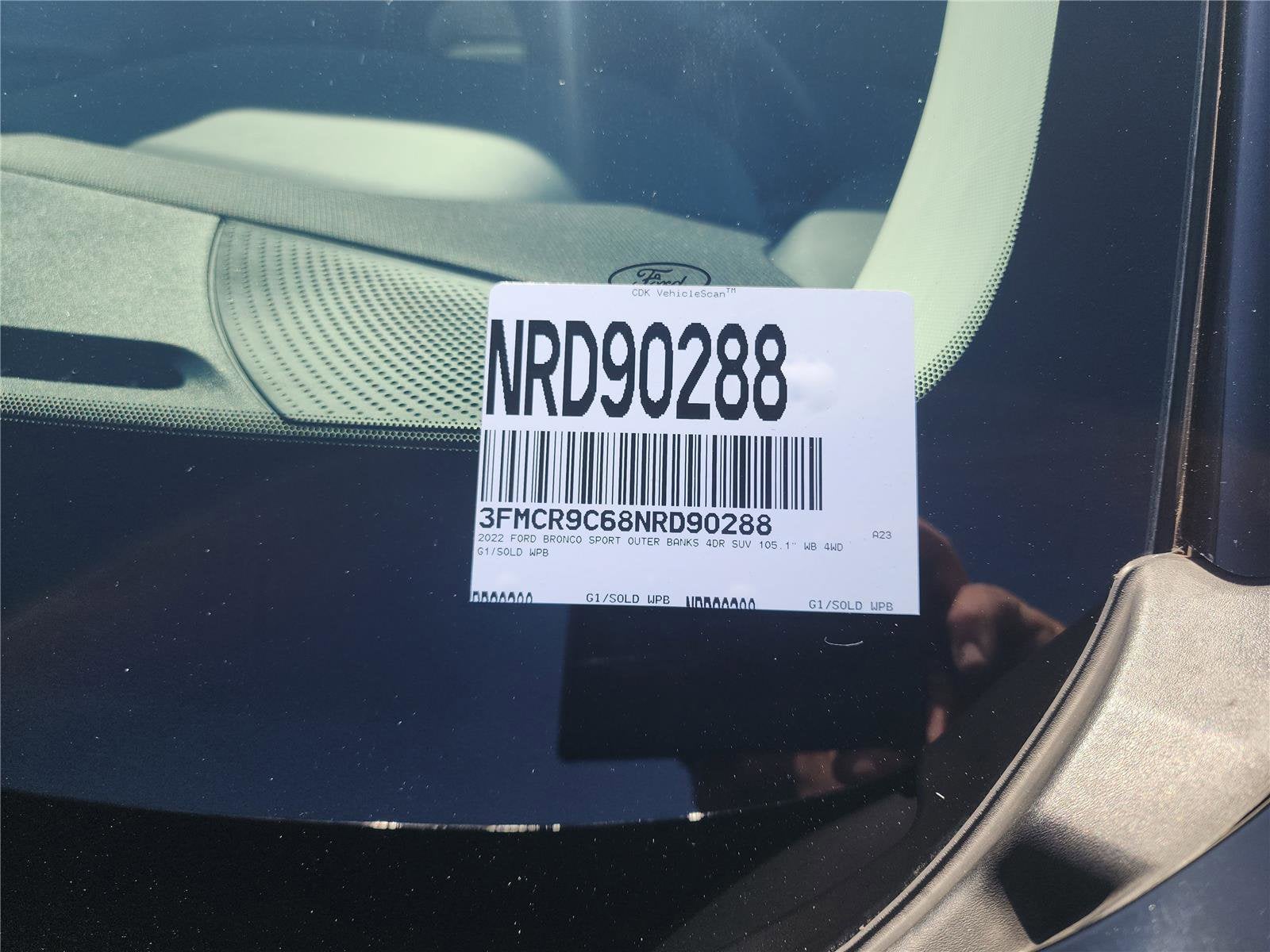2022 Ford Bronco Sport Outer Banks
