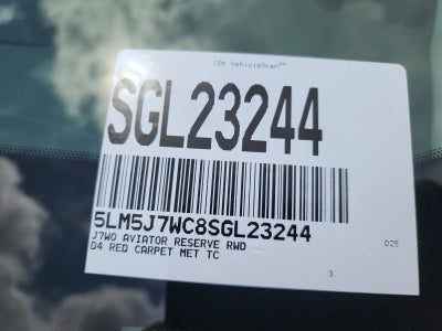 2025 Lincoln Aviator Reserve