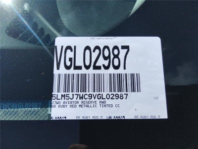 2027 Lincoln Aviator Reserve