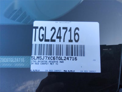 2026 Lincoln Aviator Reserve