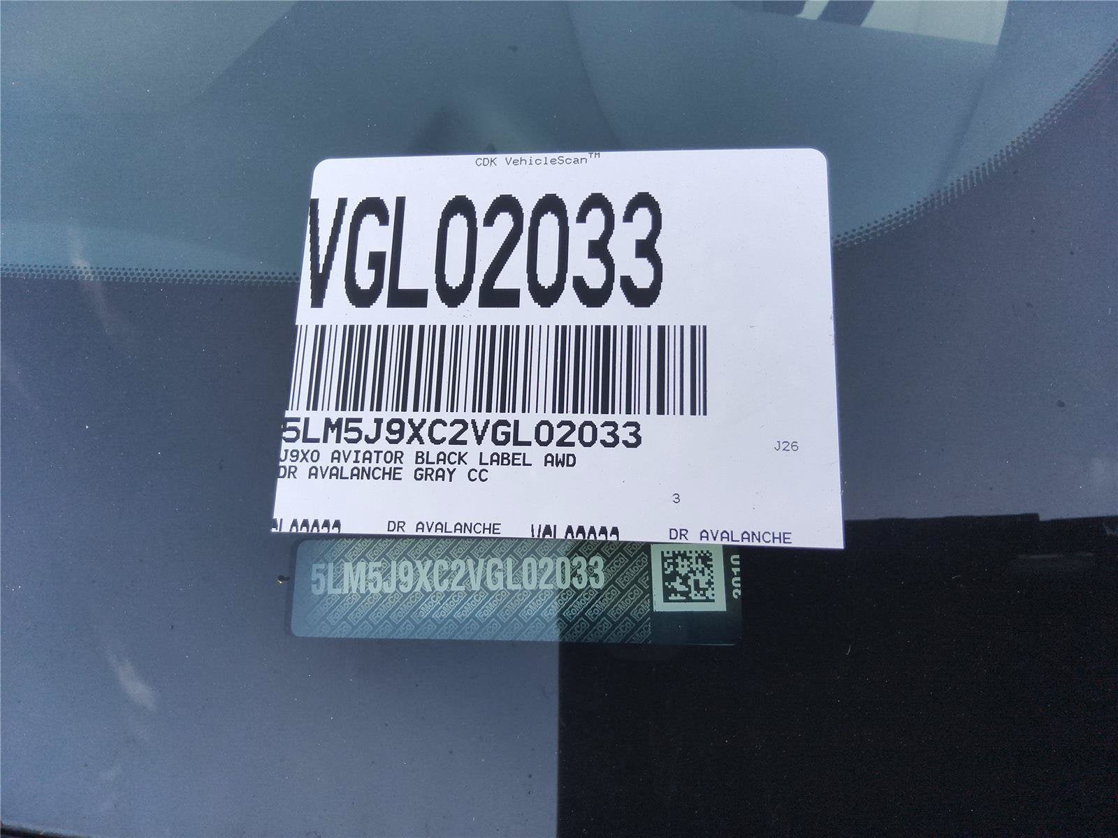 2027 Lincoln Aviator Black Label