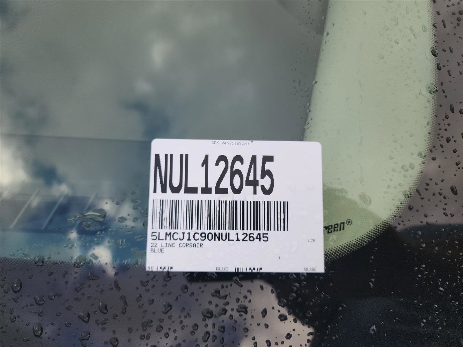 2022 Lincoln Corsair Standard