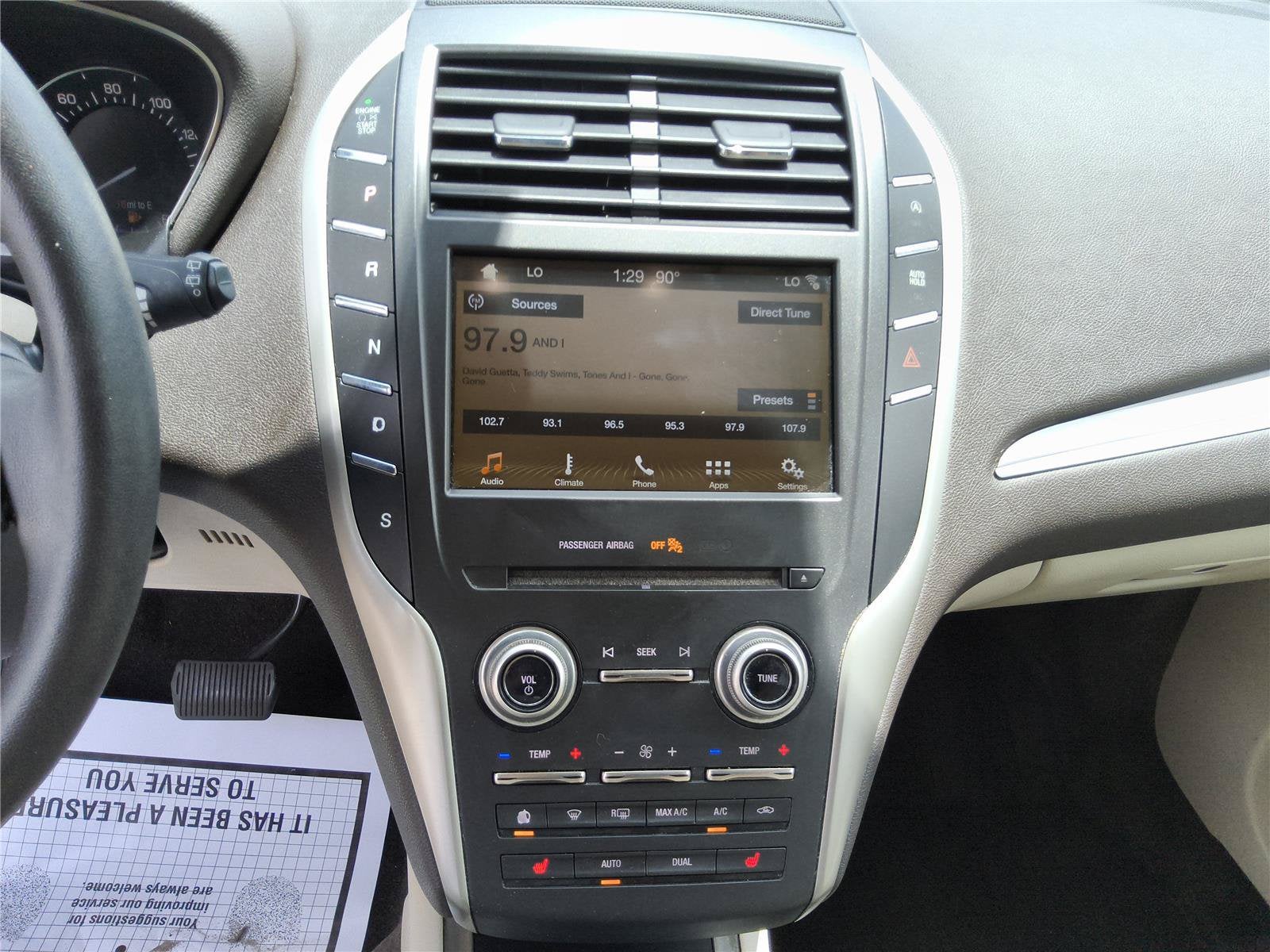 2017 Lincoln MKC Premiere