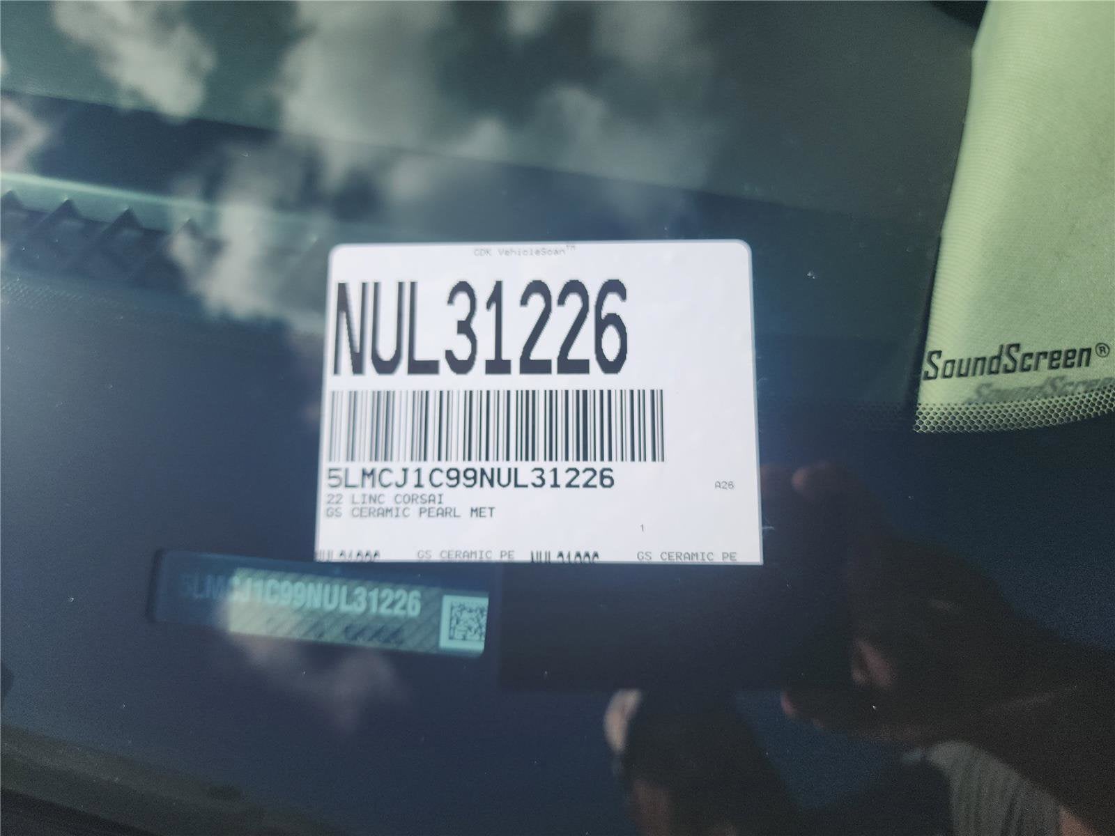 2022 Lincoln Corsair Standard