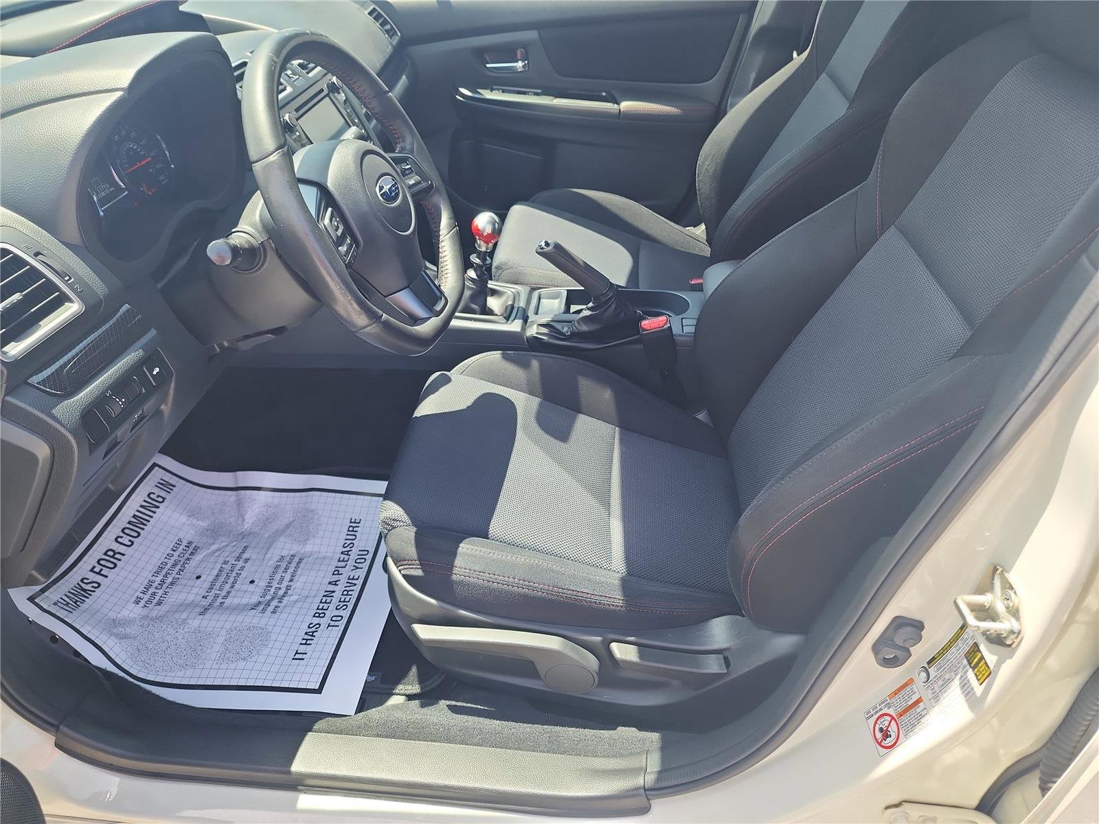 2019 Subaru WRX Manual