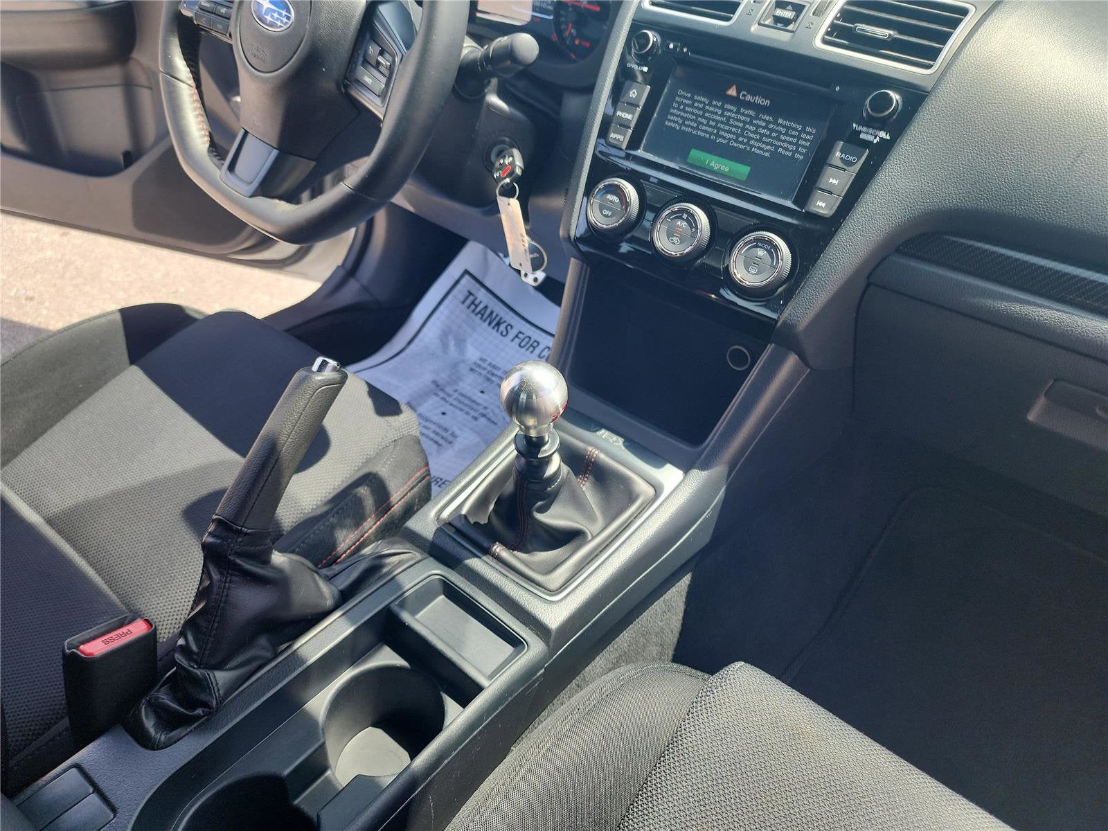 2019 Subaru WRX Manual