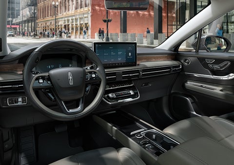 The interior dashboard of 2024 Lincoln Corsair® SUV is shown here. | Al Packer Lincoln in West Palm Beach FL