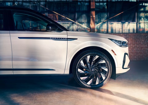 The wheels of the available Jet Appearance Package are highlighted. | Al Packer Lincoln in West Palm Beach FL