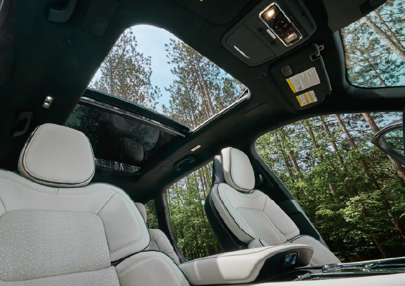 The front seats of a 2027 Lincoln Aviator® Black Label™ SUV | Al Packer Lincoln in West Palm Beach FL