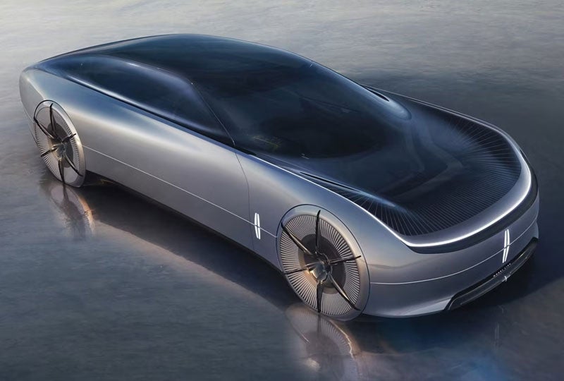 The front side view of the L100 Concept